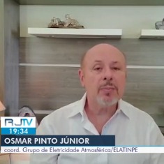TV Rio Sul - Porto Real e Resende registram maiores incidências de raios em dias de chuva forte